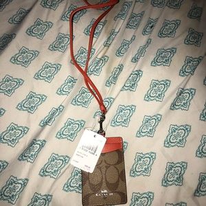 Coach lanyard